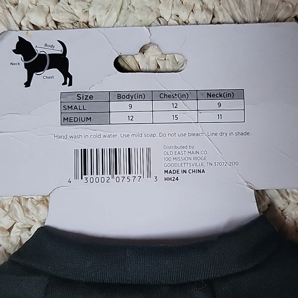 Dog shirt/sweater , set of 2. Med/small
